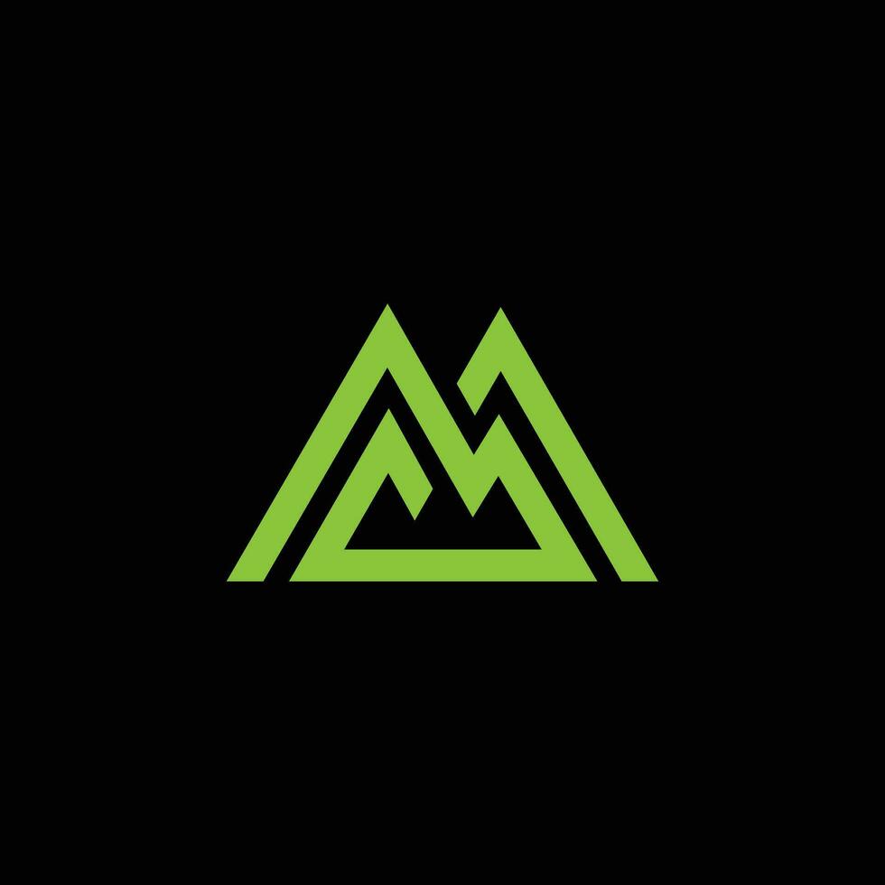 abstrait montagnes logo vecteur