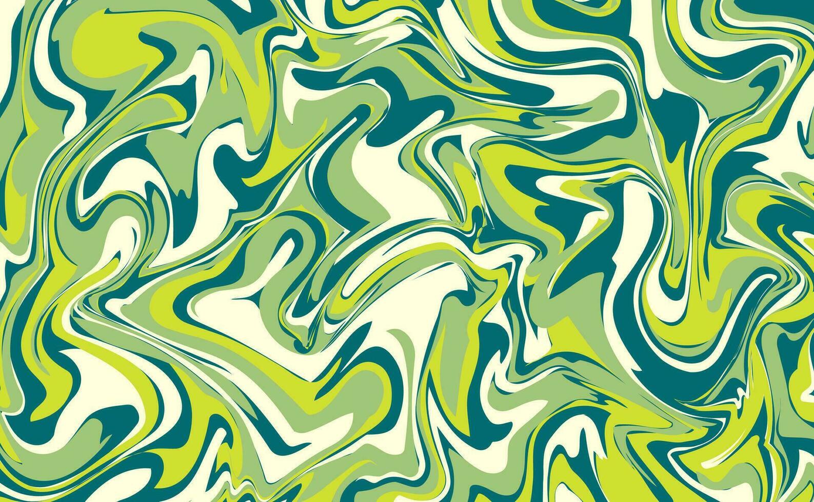abstrait horizontal Contexte avec coloré vagues. branché vecteur illustration dans style couleur.