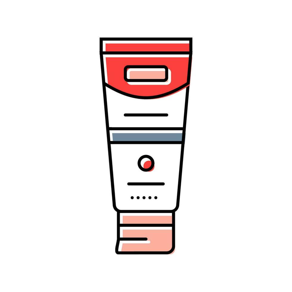 dentifrice hygiène Couleur icône vecteur illustration