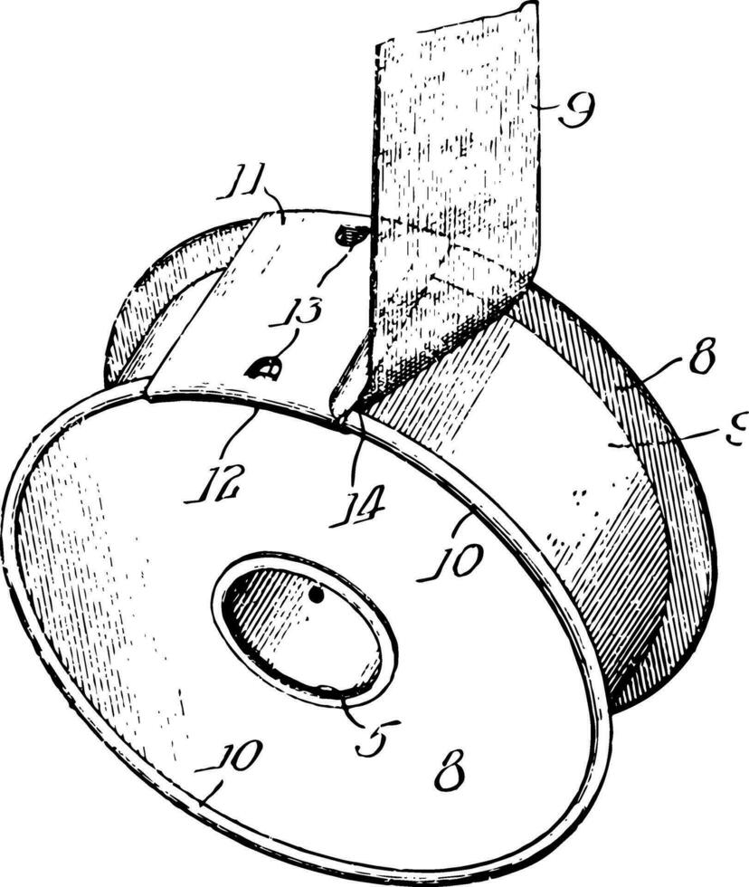 bobine de adhésif ruban ancien illustration. vecteur