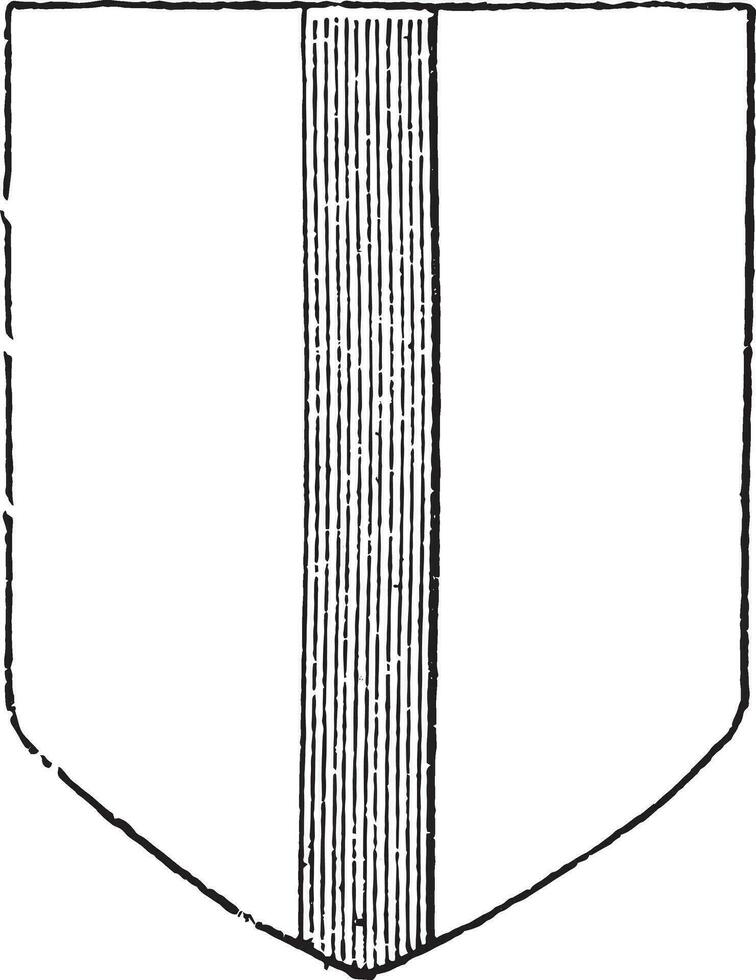 blason, ancien gravure. vecteur