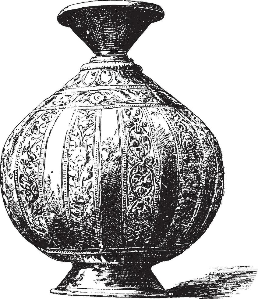 lota, ancien illustration. vecteur