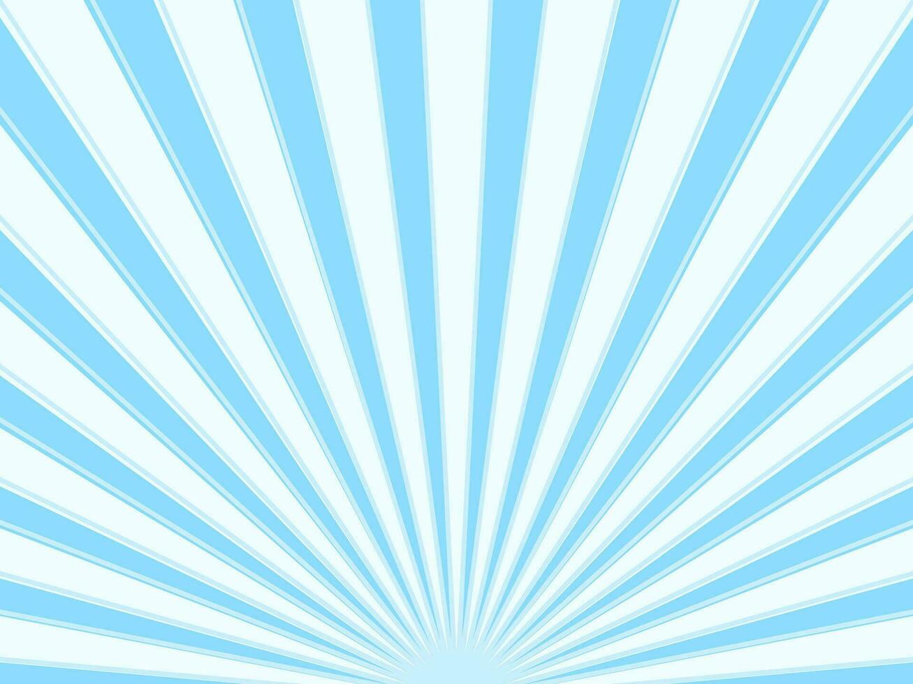 sunburst des rayons lumière bleu et blanc Contexte. rayon de soleil étoile éclatement. vecteur illustration