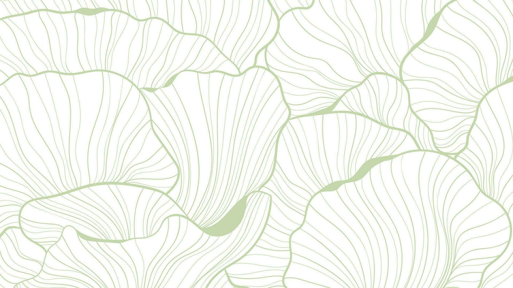 abstrait botanique art Contexte vecteur. Naturel main tiré modèle conception avec feuilles branche. Facile contemporain style illustré conception pour tissu, imprimer, couverture, bannière, fond d'écran. vecteur