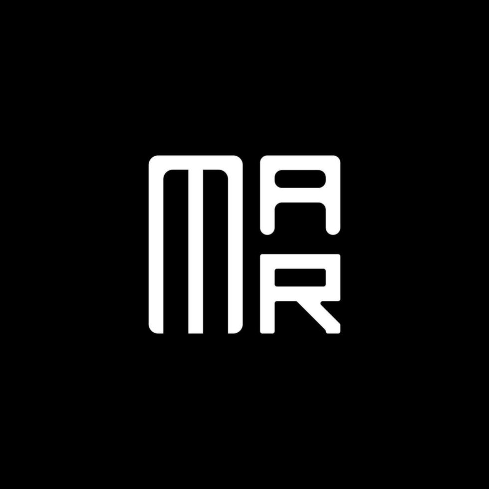 Mar lettre logo vecteur conception, Mar Facile et moderne logo. Mar luxueux alphabet conception