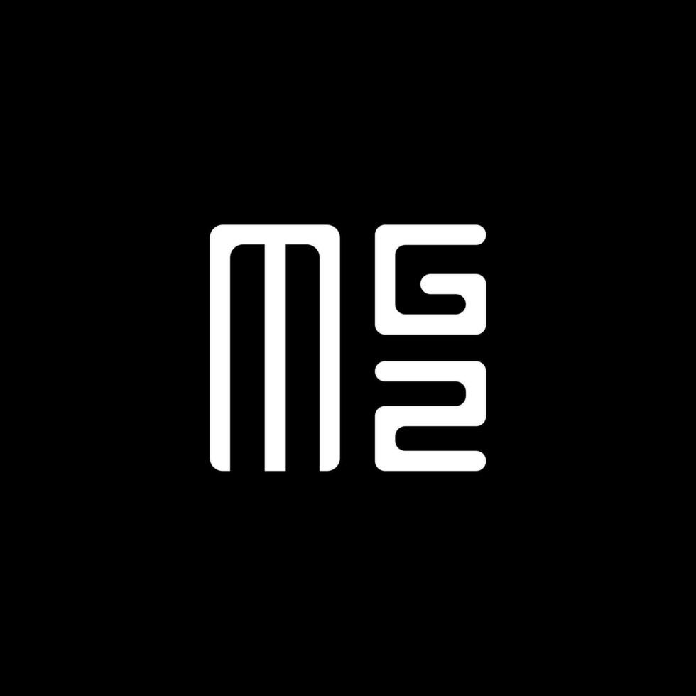 mgz lettre logo vecteur conception, mgz Facile et moderne logo. mgz luxueux alphabet conception