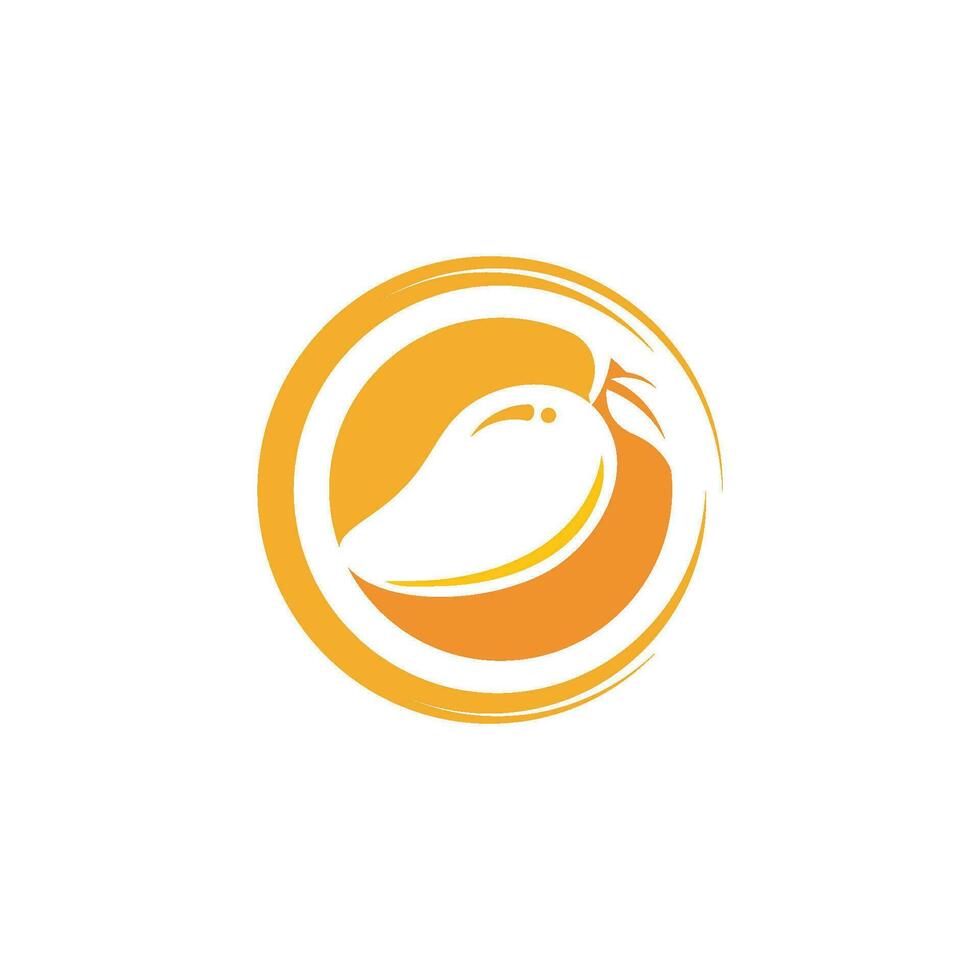 mangue vecteur logo icône