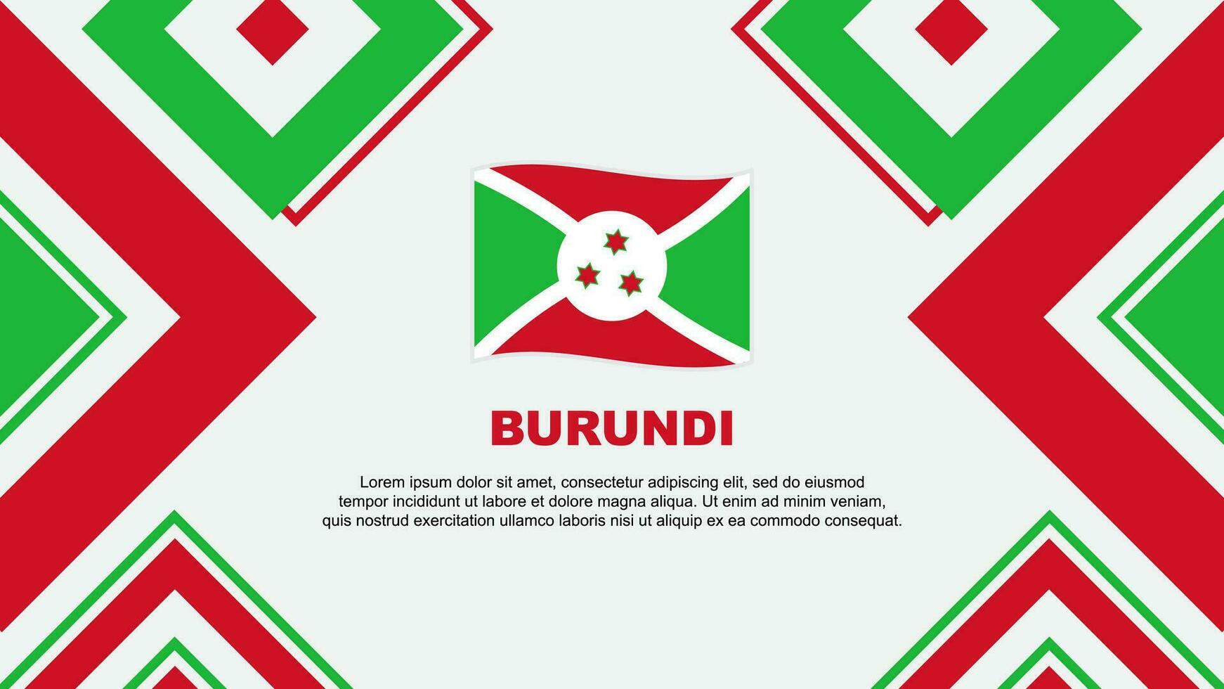 burundi drapeau abstrait Contexte conception modèle. burundi indépendance journée bannière fond d'écran vecteur illustration. burundi indépendance journée