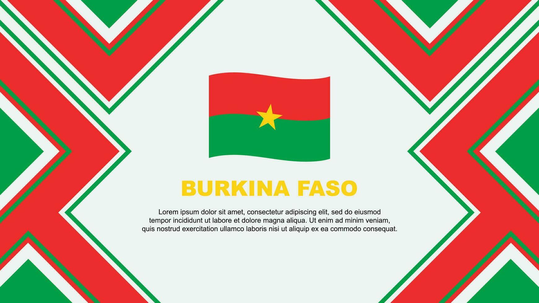 burkina faso drapeau abstrait Contexte conception modèle. burkina faso indépendance journée bannière fond d'écran vecteur illustration. burkina faso vecteur