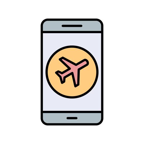 Avion Mobile Application Vector Icon