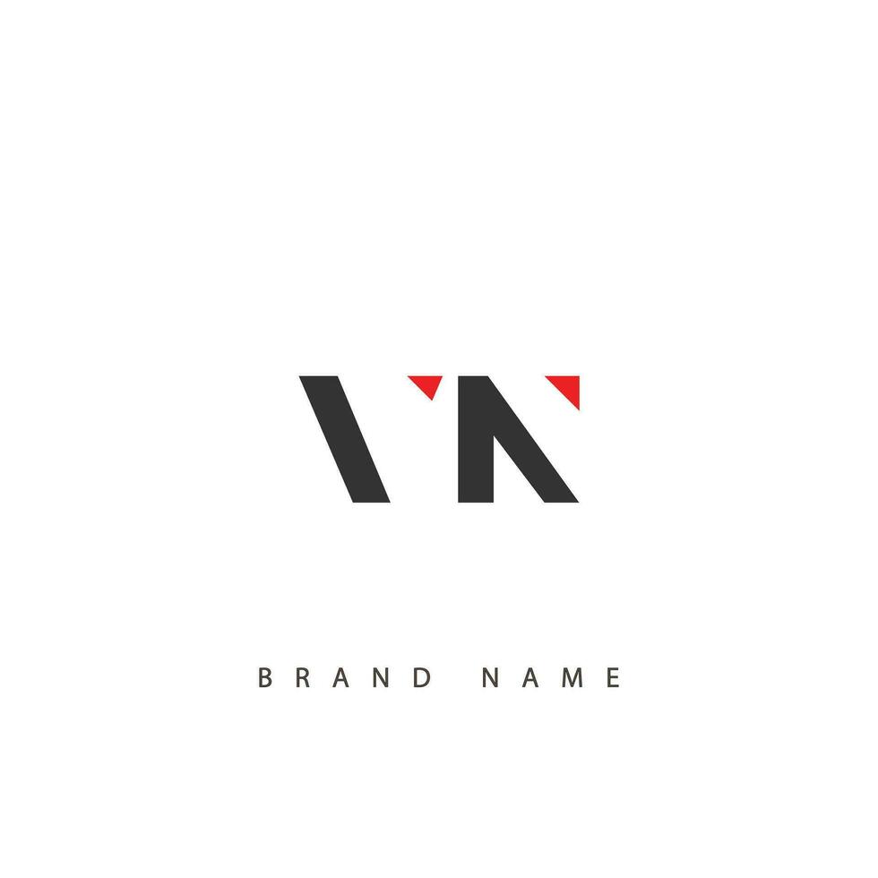 vn logo conception vecteur modèle