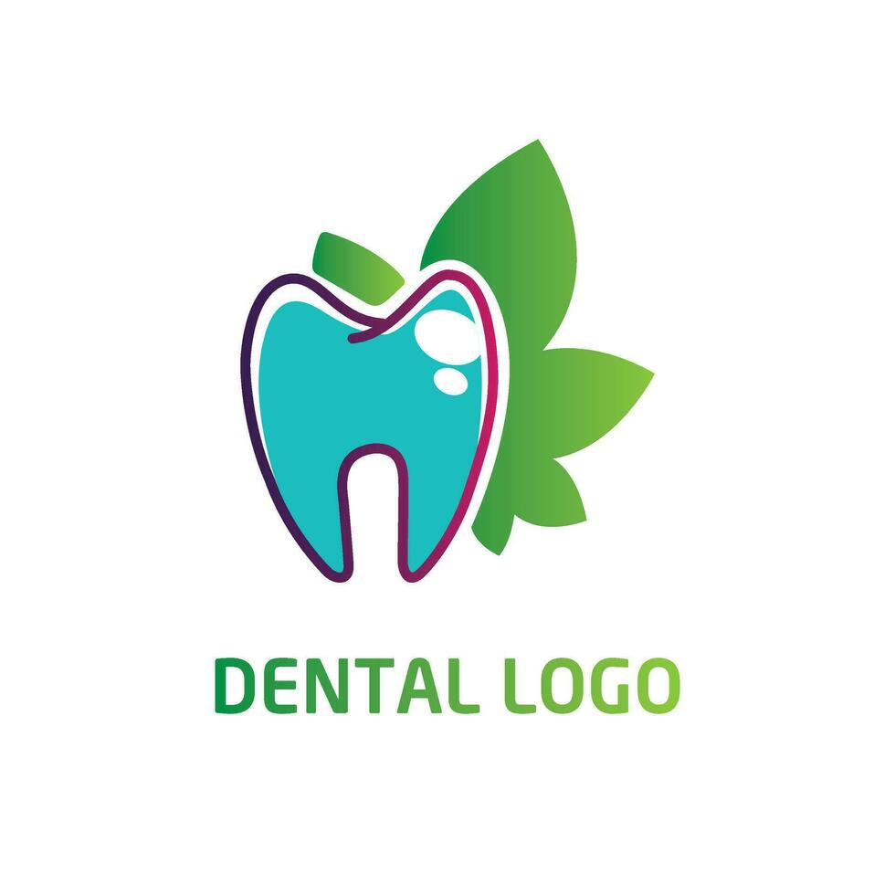 dentaire clinique logo, dentiste logo, dent abstrait logo conception vecteur modèle