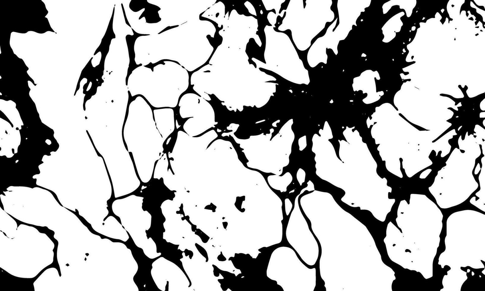 grunge détaillé noir abstrait texture. vecteur