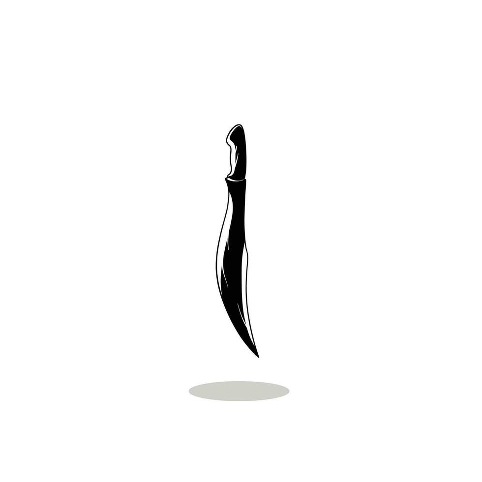 épées icône. noir silhouette. de face côté voir. vecteur Facile plat graphique illustration. isolé objet sur une blanc Contexte. isoler