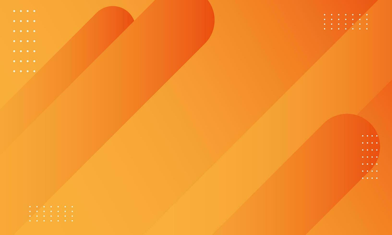 abstrait Contexte liquide forme Orange et Jaune modèle bannière avec pente Couleur point La technologie Contexte conception avec vecteur conception