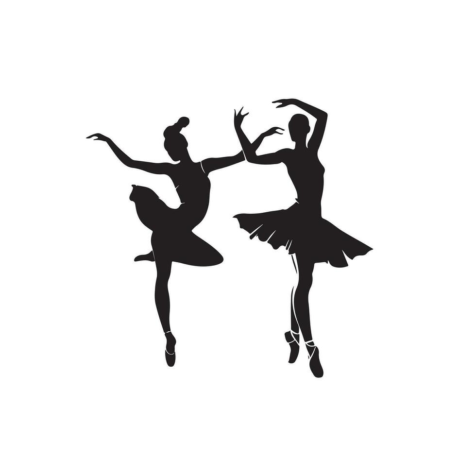 Danse de ruban de ballerine de ballet, personnage de danseur de théâtre  classique belle femme sur fond isolé vecteur d'illustration de dessin animé  4595498 Art vectoriel chez Vecteezy