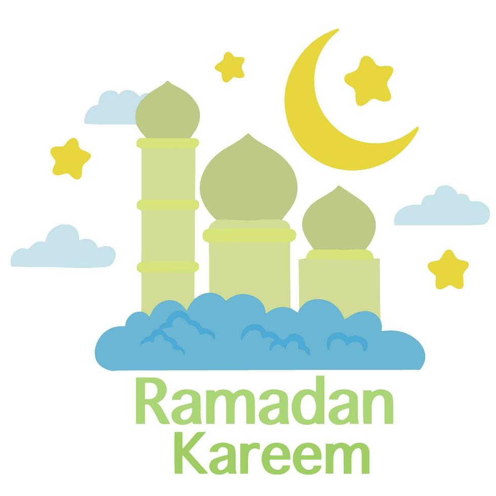 illustration de conception vectorielle ramadan kareem vecteur