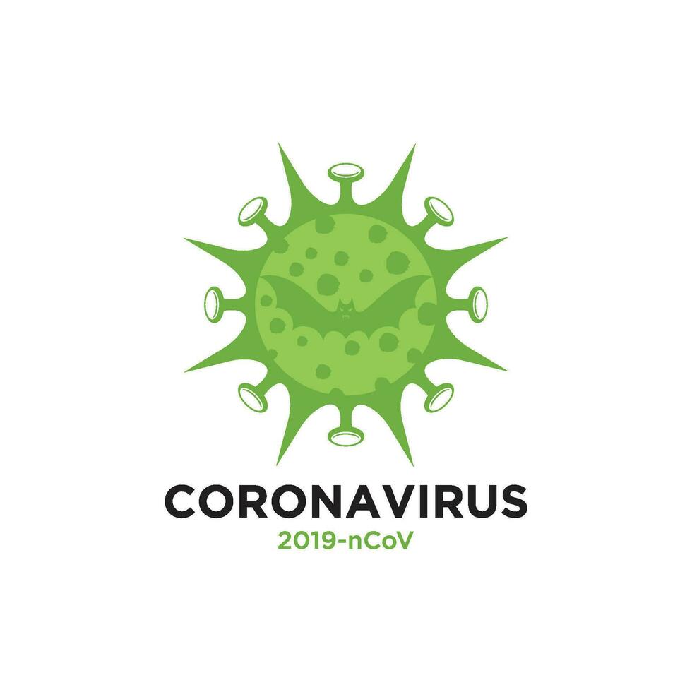 illustration graphique vecteur de couronne virus dans Wuhan, couronne virus infection. 2019-nvoc virus.corona virus microbe.