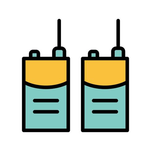 Talkie-walkie Vector Icon