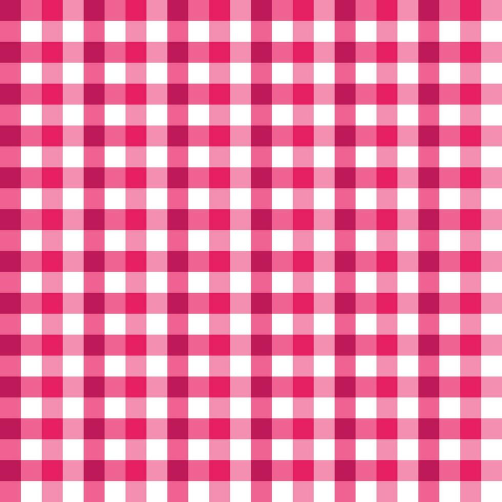 rose ombre plaid modèle Contexte. plaid modèle Contexte. plaid Contexte. sans couture modèle. pour toile de fond, décoration, cadeau emballage, vichy nappe de table. vecteur