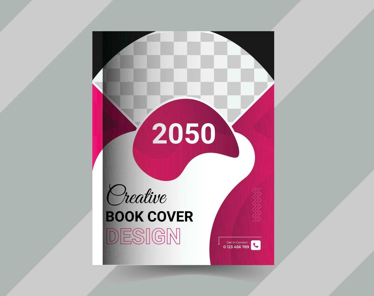 conception de couverture de livre vecteur