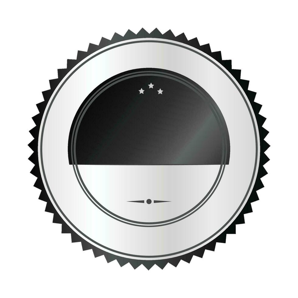 vecteur vide noir badge étiquette prime bouton