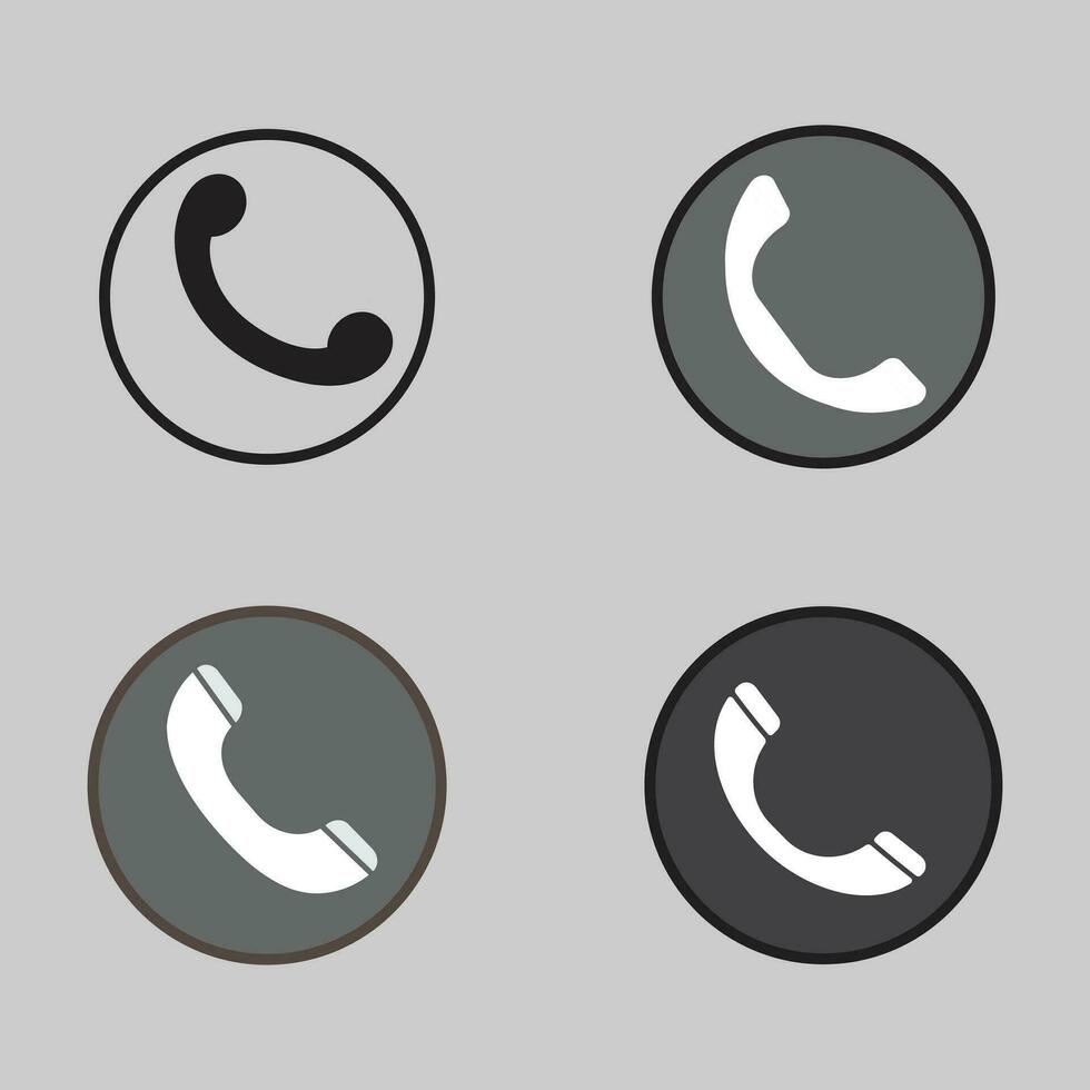 conception d'icône de vecteur de téléphone