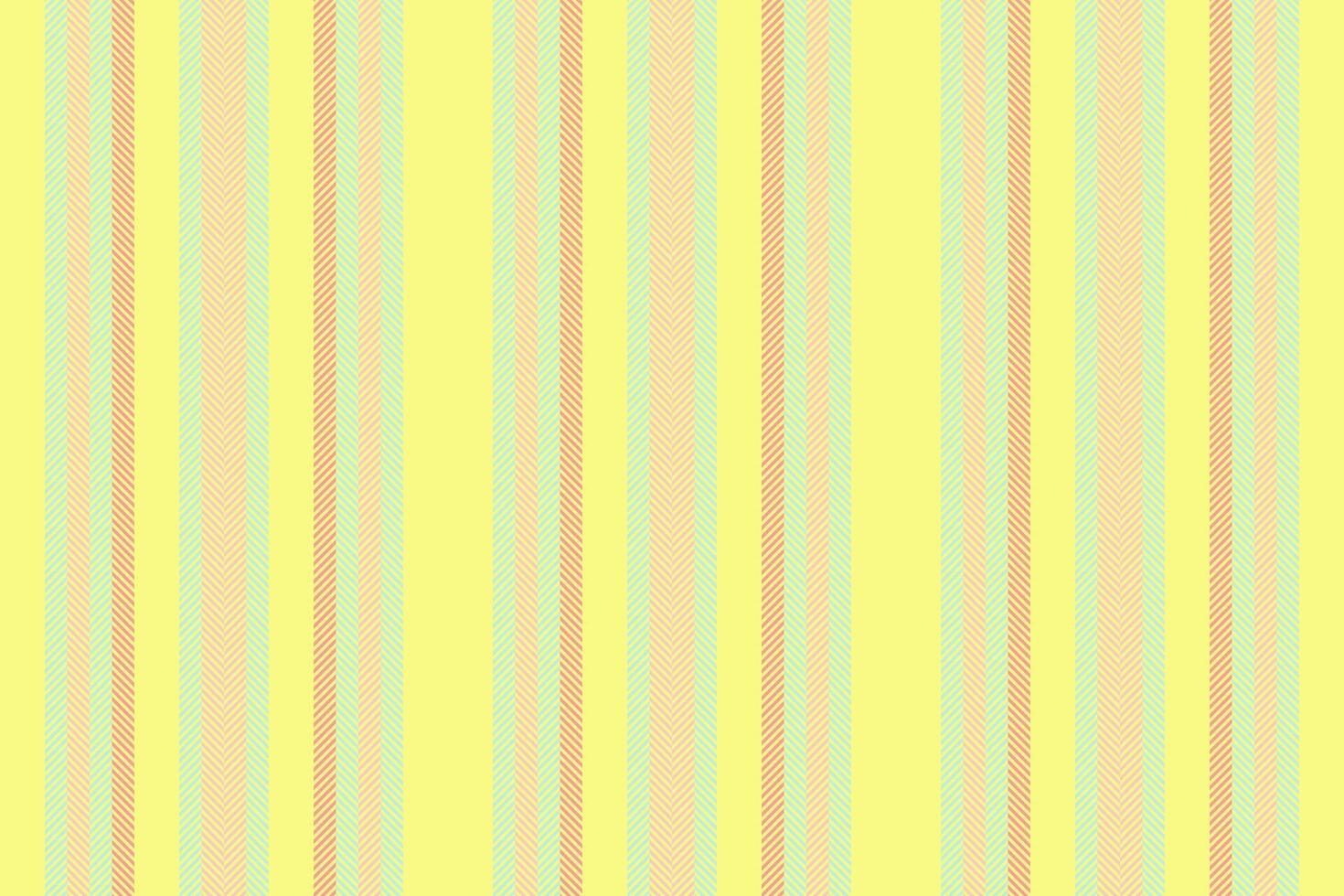 endroit vecteur textile vertical, écoulement sans couture Contexte tissu. échantillon texture lignes Bande modèle dans citron vert et lumière couleurs.
