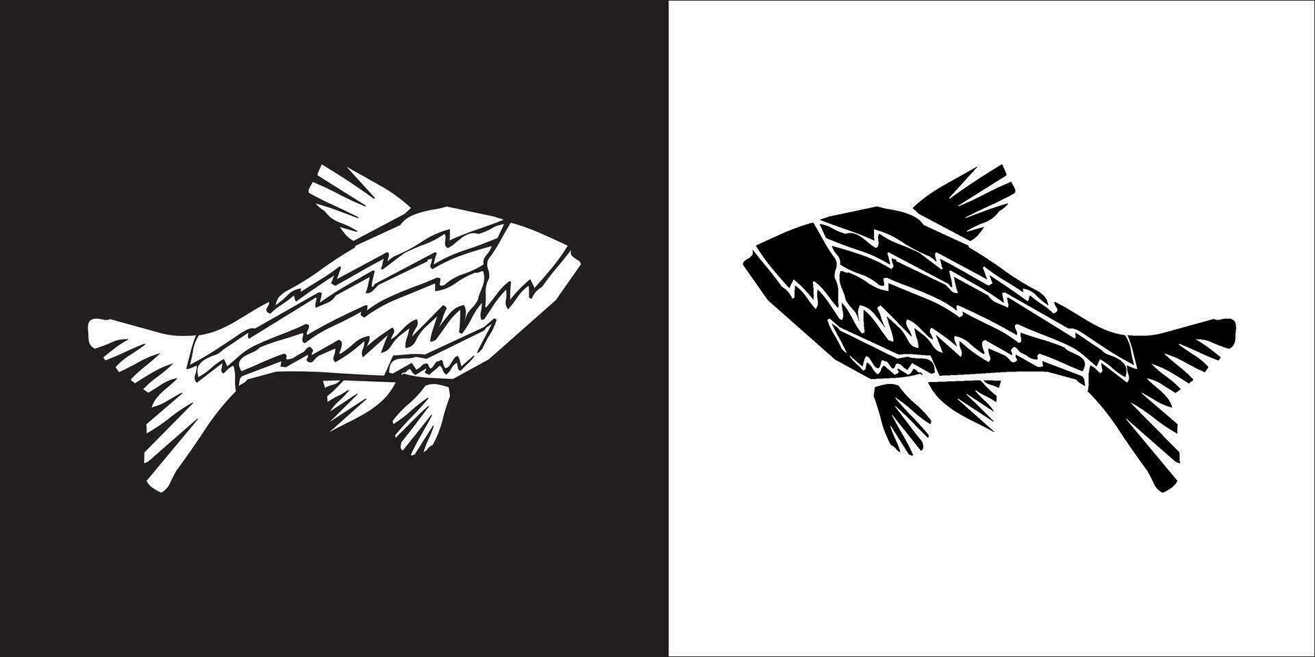 illustration vecteur graphique de poisson icône