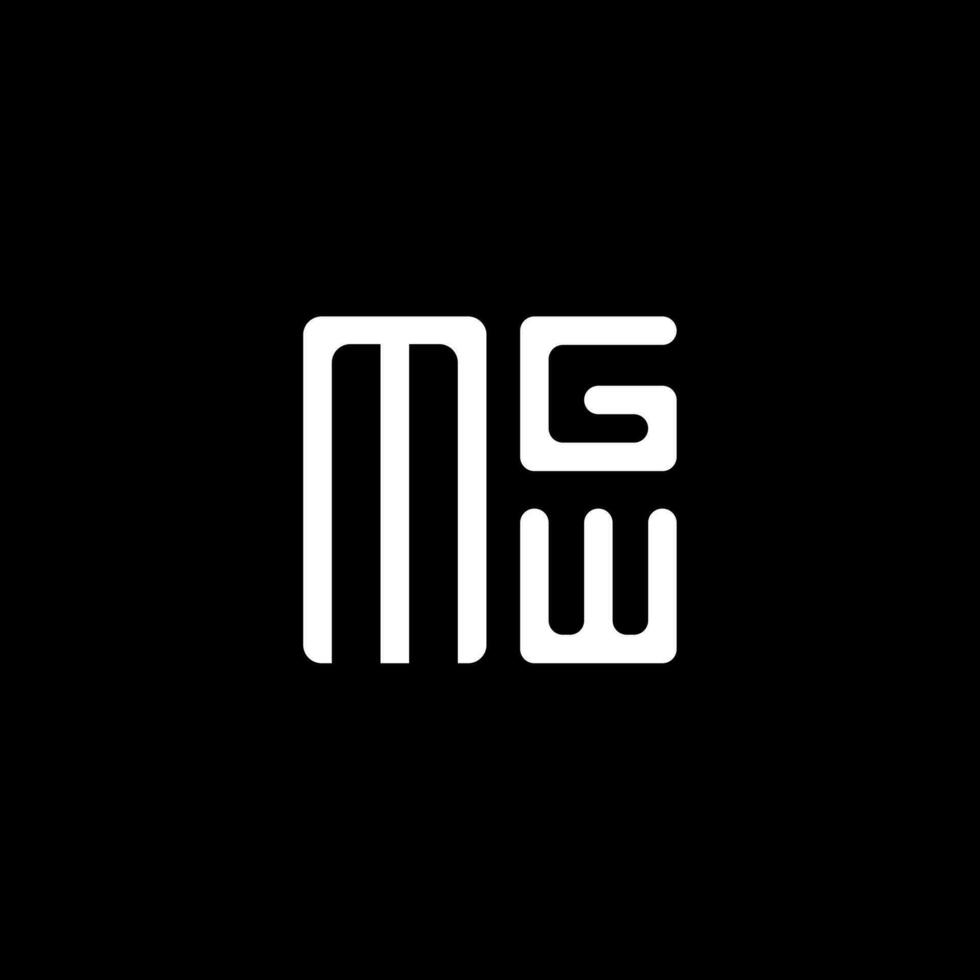 mgw lettre logo vecteur conception, mgw Facile et moderne logo. mgw luxueux alphabet conception