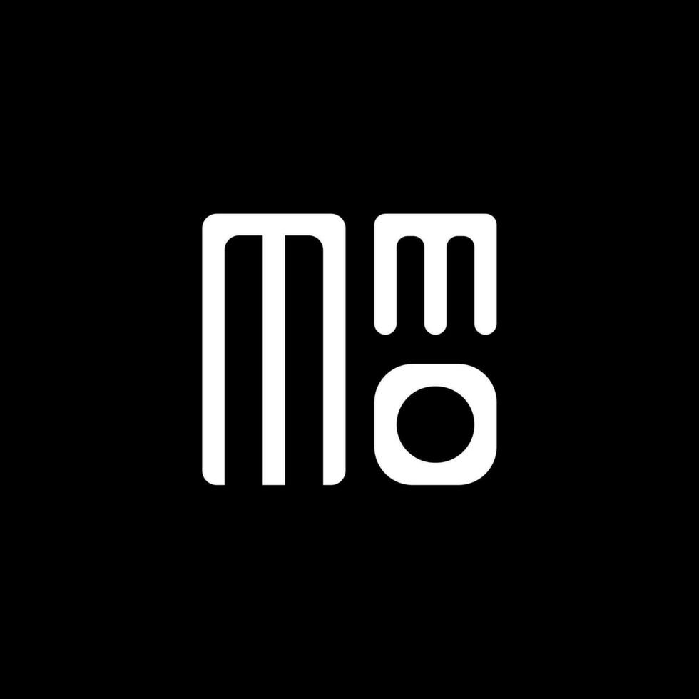 mmo lettre logo vecteur conception, mmo Facile et moderne logo. mmo luxueux alphabet conception