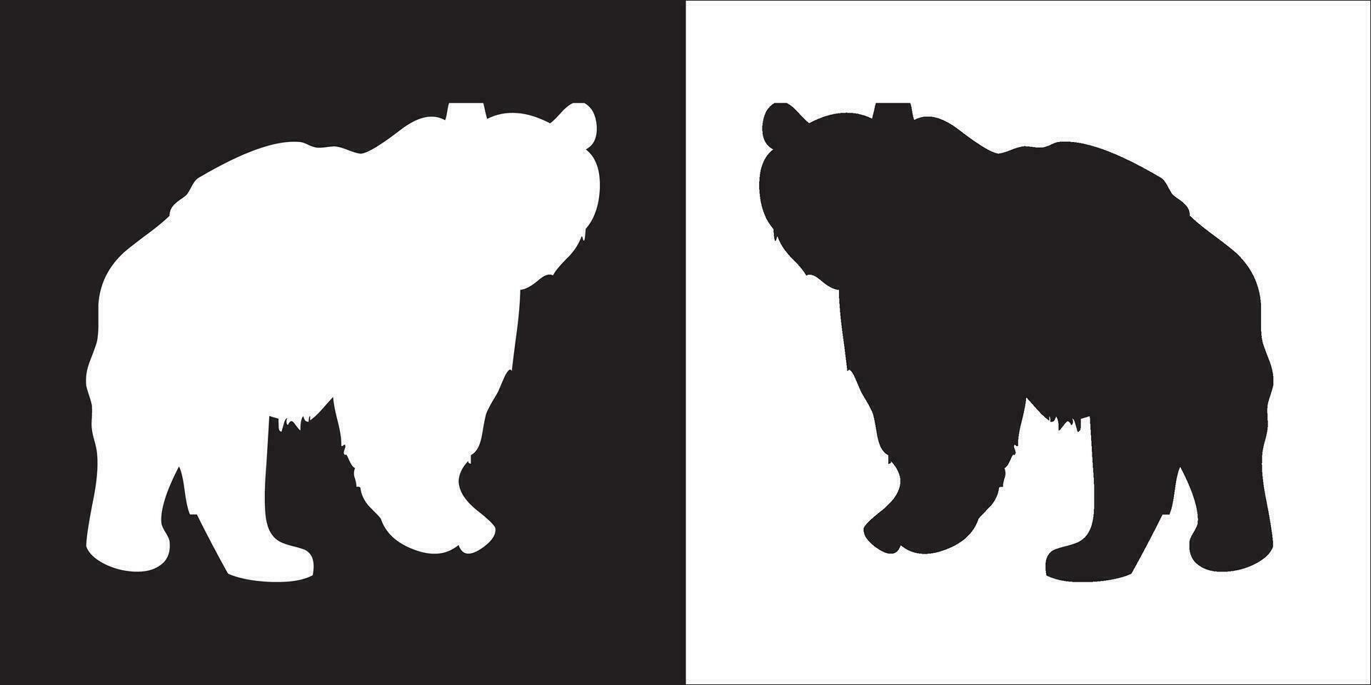 illustration vecteur graphique de ours icône