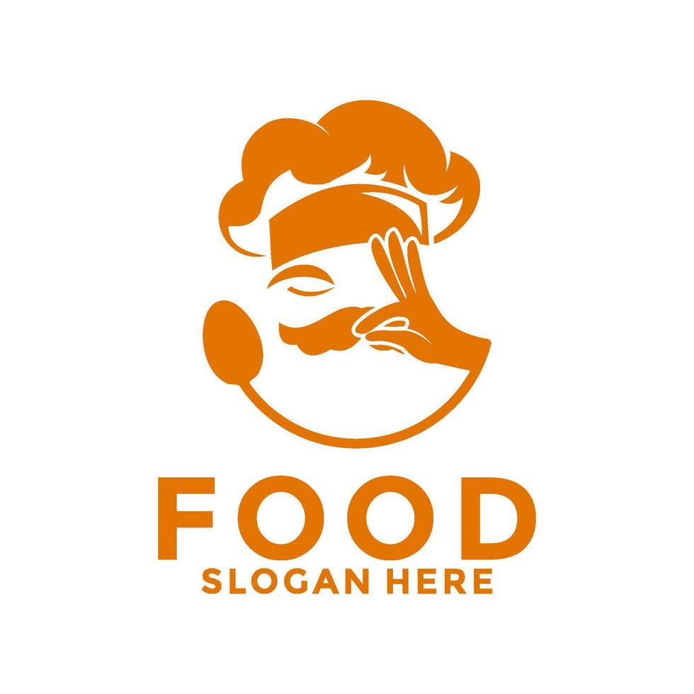 nourriture logo conception, cuisine, restaurant, café et cuisine logo vecteur modèle