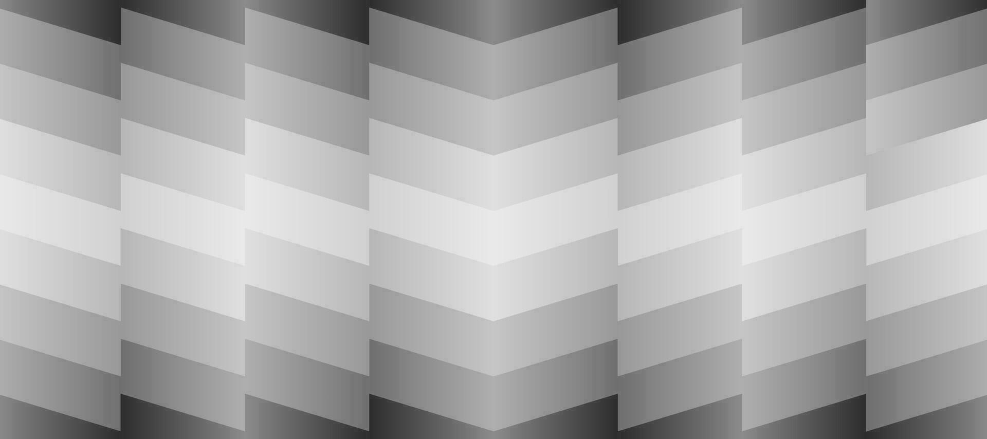 abstrait gris monochrome avec chevron futuriste Contexte vecteur