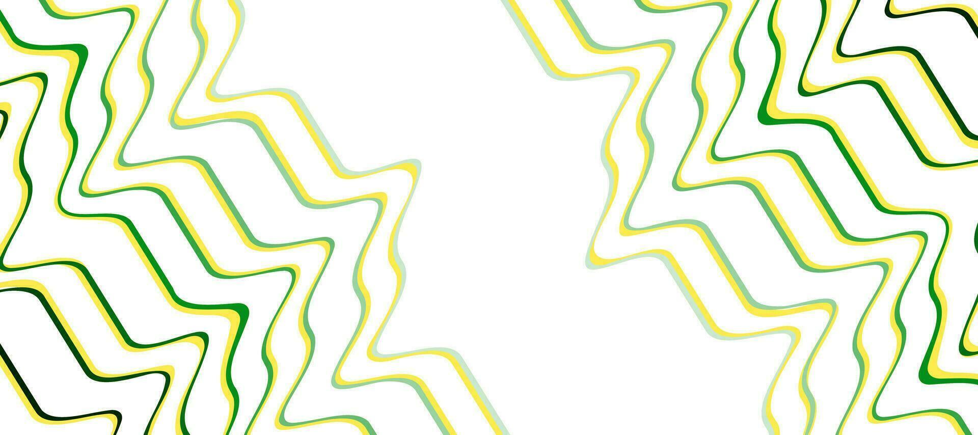 abstrait vert mer vague impulsion diagonale lignes Contexte vecteur