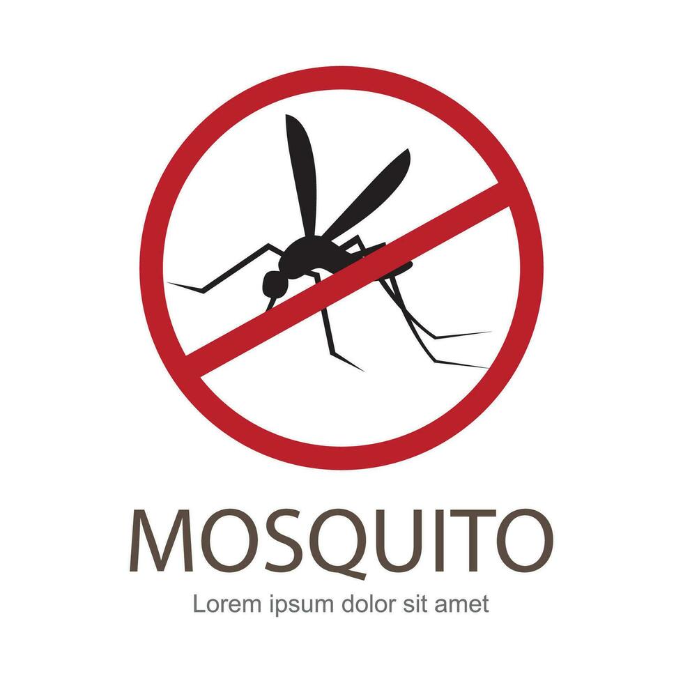 illustration vecteur. cible sur moustique. les moustiques porter beaucoup maladie tel comme la dengue fièvre, zika maladie, enchaphalites et autre. vecteur