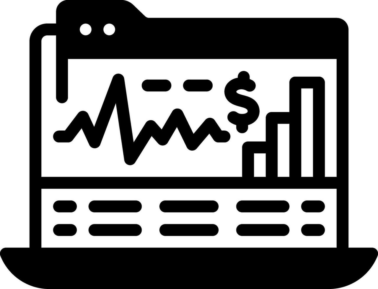 solide icône pour Stock vecteur