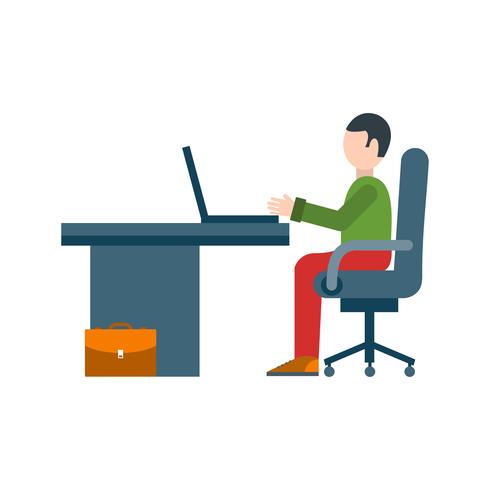 Espace de travail Vector Icon