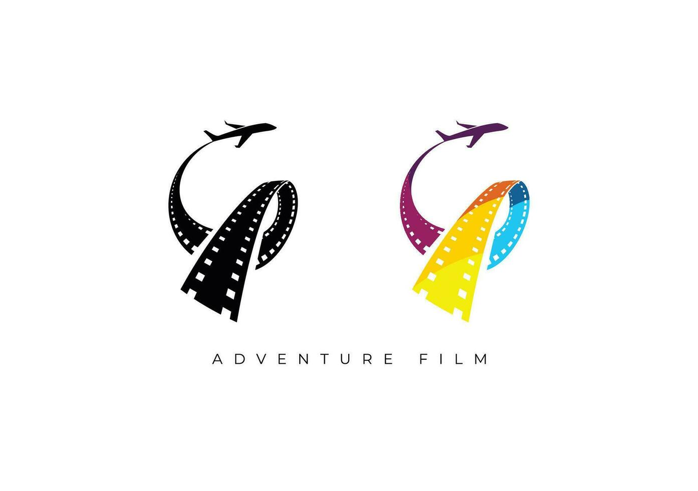 aventure film logo vecteur