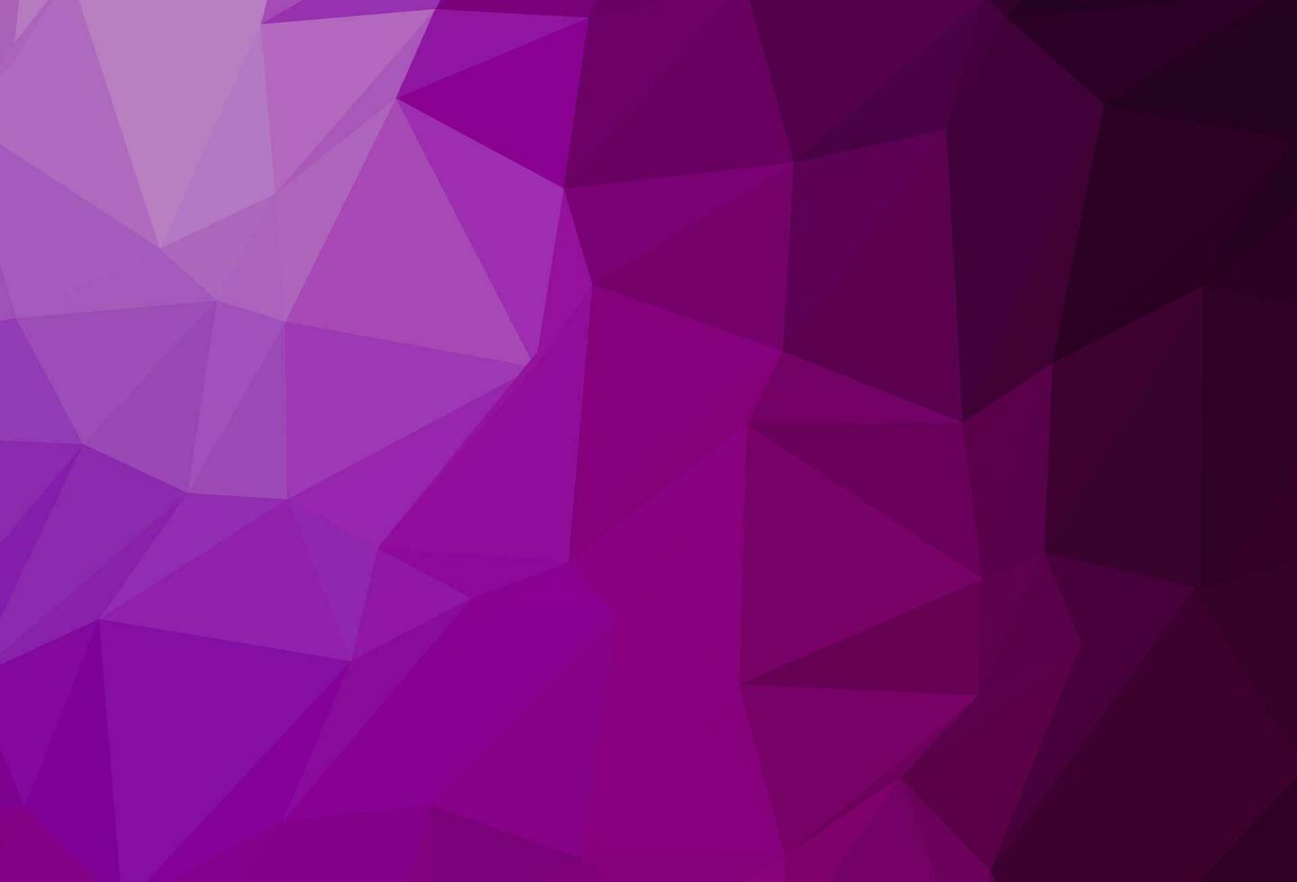 modèle de triangle flou vecteur violet foncé.