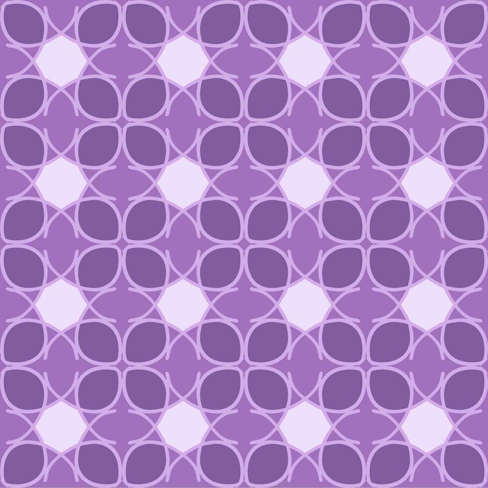 violet magenta violet lavande mandala floral Créatif sans couture modèle conception Contexte vecteur illustration