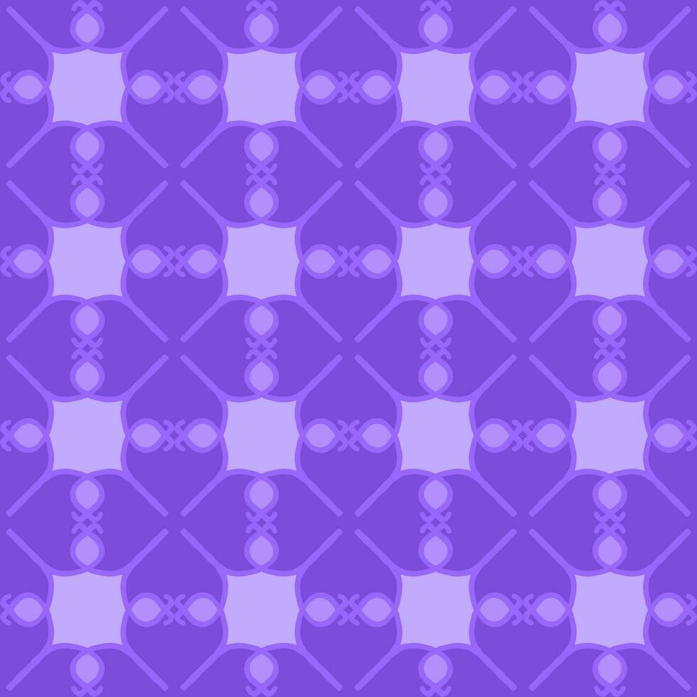 violet magenta violet lavande mandala floral Créatif sans couture modèle conception Contexte vecteur illustration
