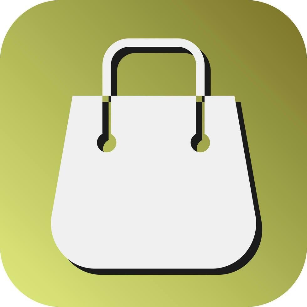 sac vecteur glyphe pente Contexte icône pour personnel et commercial utiliser.