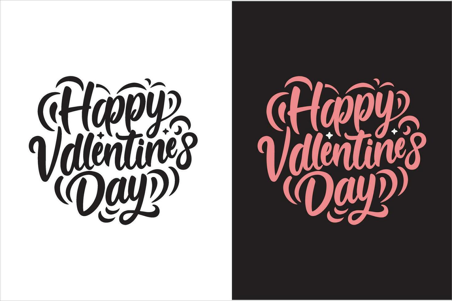 la Saint-Valentin journée typographie T-shirt conception, Valentin T-shirt des idées pour des couples, Valentin marque T-shirt conception. Valentin chemise des idées pour maman et fille vecteur