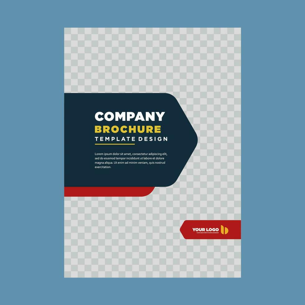 couverture entreprise profil ou brochure modèle disposition conception vecteur