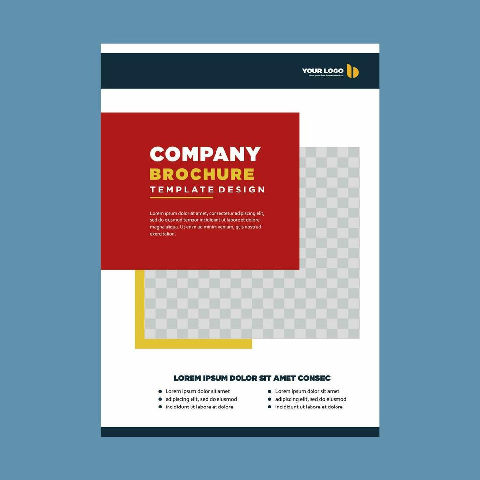 couverture entreprise profil ou brochure modèle disposition conception vecteur