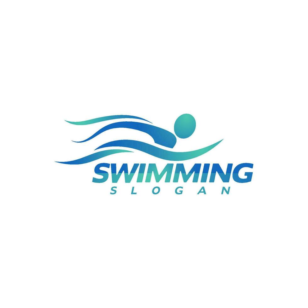 nager vecteur illustration icône
