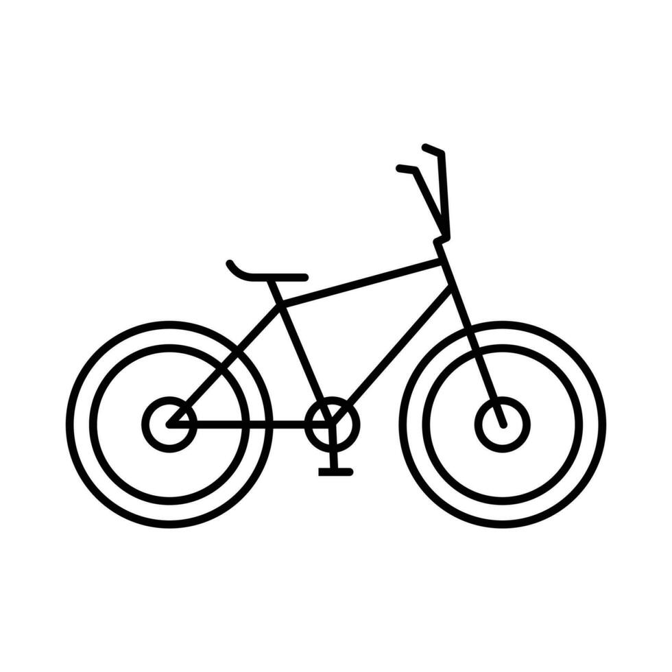 divers des modèles et modes de vélos t chemise modèle vecteur