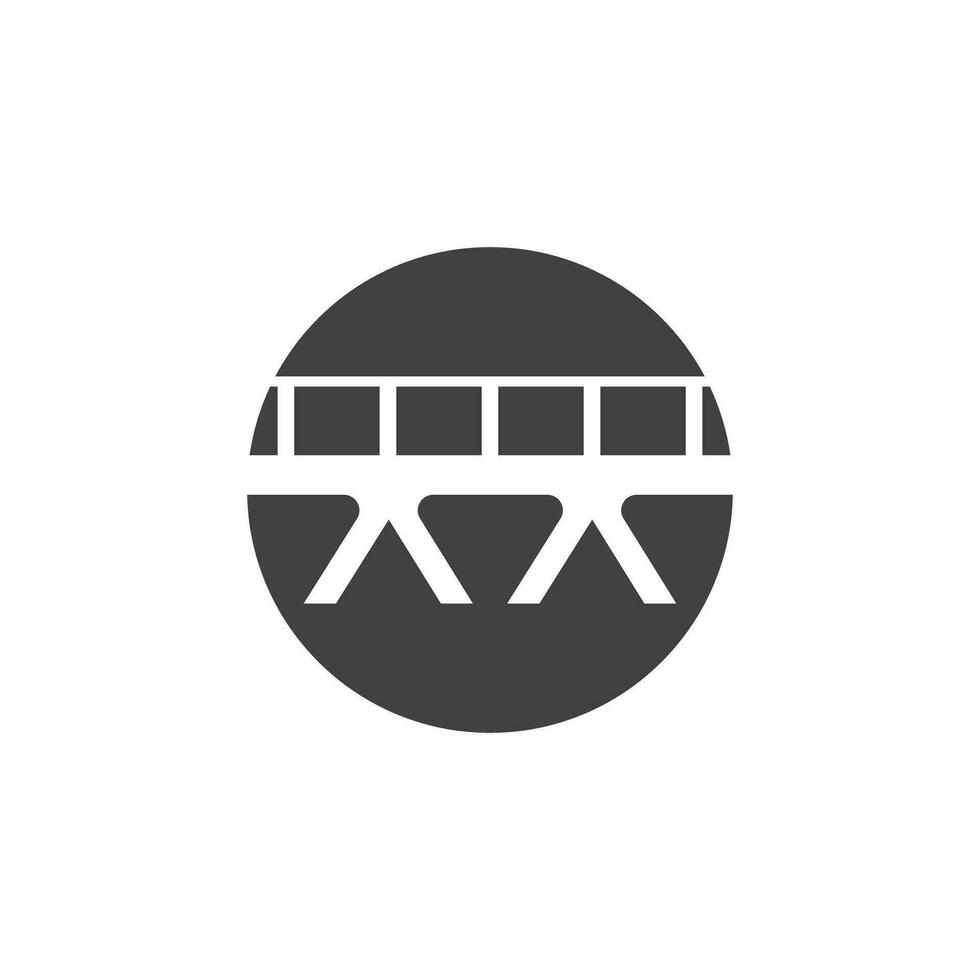 pont logo modèle vecteur icône illustration