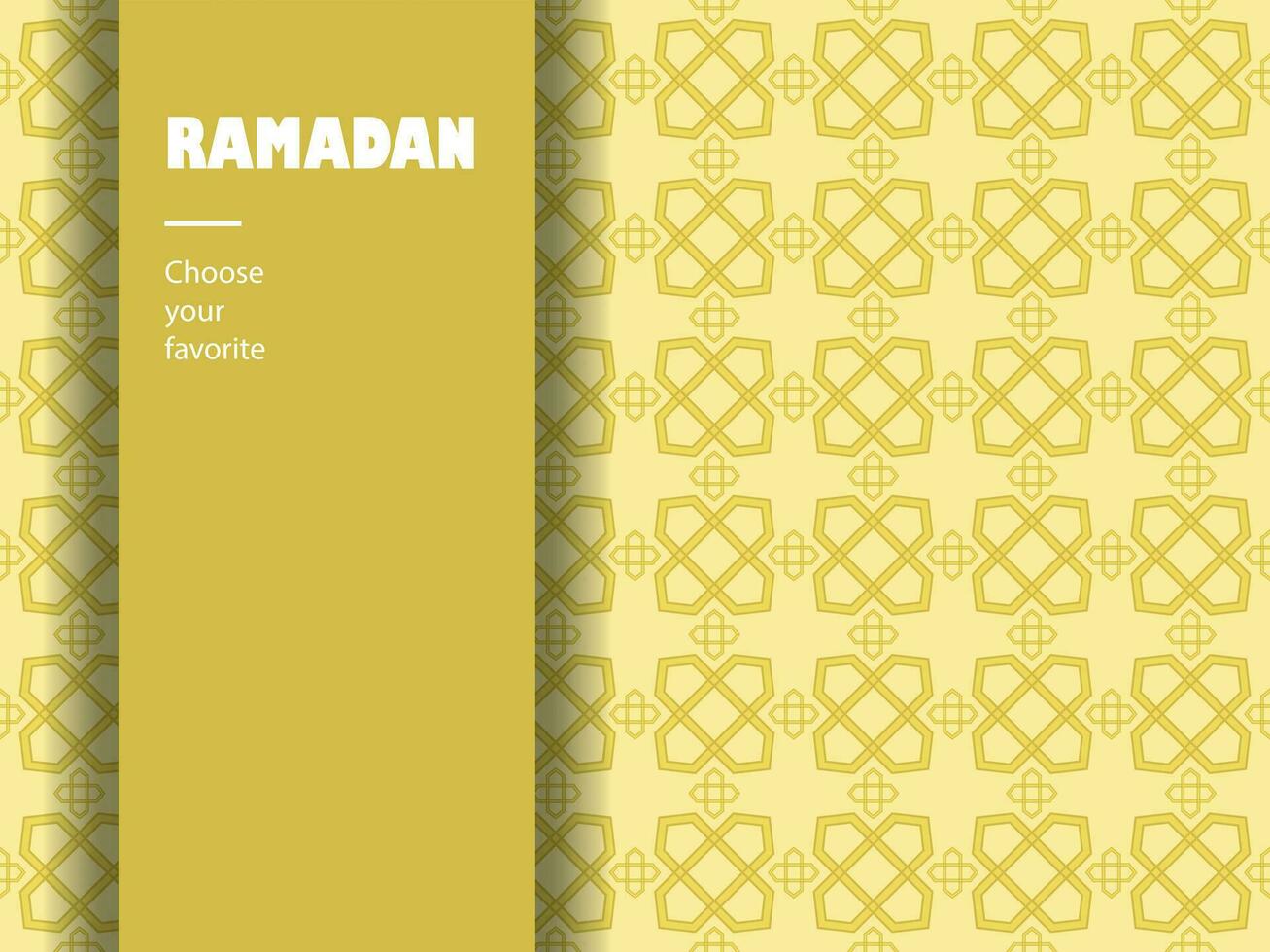 arabe modèle islamique Ramadan fond d'écran sans couture vecteur Contexte ornemental